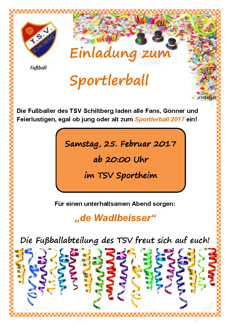 Sportlerball 2017